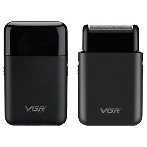 VGR 남성용 휴대용 충전식 미니 전기면도기