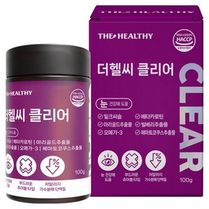 이수펫 더헬씨 강아지 클리어 영양제 100g, 눈물개선/눈건강, 45정, 1개