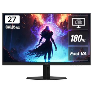 AOC 알파스캔 QHD QD Mini LED 180 HDR 1000 무결점 모니터