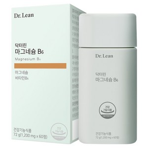 닥터린 마그네슘 B6, 60정, 1개