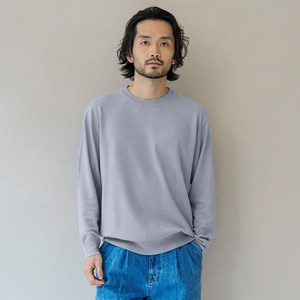 매너그램 남성용 라운드 긴팔 니트