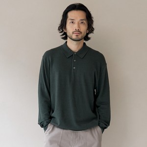 매너그램 남성용 카라 긴팔 니트