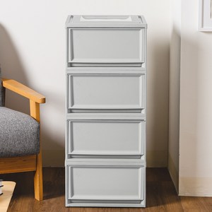 아이리스 국내생산 시스템 수납박스 슬라이딩 서랍장 BC-500