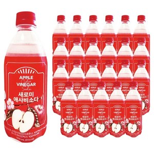 새로미 애사비 소다, 500ml, 24개
