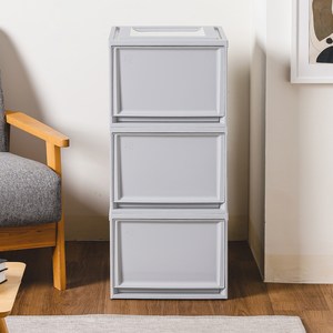 아이리스 국내 제조 시스템 컬러 수납박스 깊은 대형 BC-500D