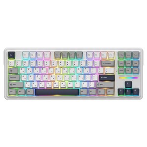 앱코 3모드 OTEMU 특주축 기계식 유무선 텐키리스 키보드 멜론축