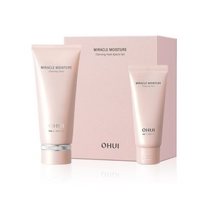 오휘 미라클 모이스처 클렌징 폼 스페셜 세트 2종
