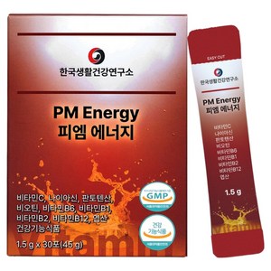 한국생활건강연구소 PM에너지 30포, 45g, 1개