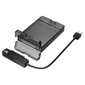 인네트워크 2.5인치 SSD / HDD USB3.0 to SATA 변환 컨버터 + 하드케이스 IN-325BX