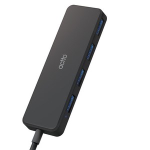 엑토 USB 3.2 Gen1 4포트 초고속 데스크탑 1m 멀티 허브 HUB-60