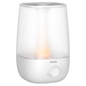 하이빌레 사무실 책상 탁상용 미니 무드등 초음파 가습기
