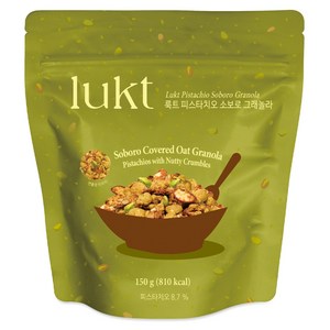 룩트 피스타치오 소보로 그래놀라, 150g, 1개