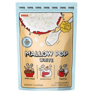 멜로팝 화이트, 110g, 1개