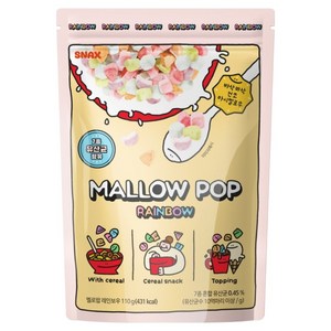 멜로팝 레인보우, 110g, 1개