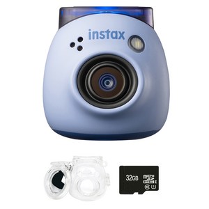 인스탁스 PAL 라벤더블루 + 투명케이스 + 32GB 메모리 세트 FI026