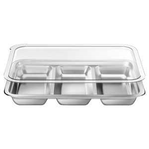 바겐슈타이거 연마제없는 스텐 사각 트리플 트레이