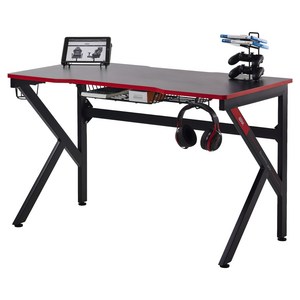 에이픽스 스토리지 1인용 컴퓨터 게이밍 데스크 GD001