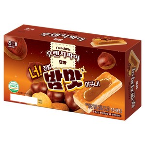 해태제과 후렌치파이 단밤, 192g, 1개