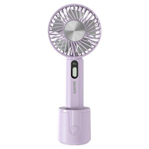 바우아토 스팬윙 무선 저소음 미니 회전 거치 급속 대류 냉각 휴대용 손선풍기