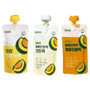 바밤 포켓밀 3종 체험팩 세트 390g, 1세트