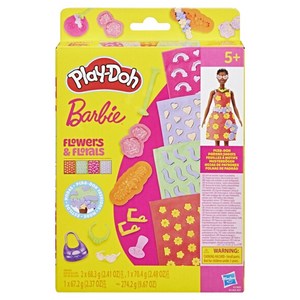플레이도우 바비 의상 만들기 플라워, 혼합색상, 490g, 1개