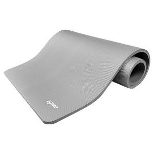 에바핏 NBR 프리미엄 요가매트 20mm, 그레이, 1850 x 800..., 1개