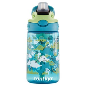 콘티고 이지 클린 스트로우 텀블러, 그린 디노보이, 420ml, 1개