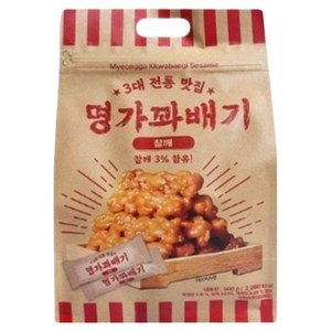 명가꽈배기 참깨 오리지널, 500g, 1개