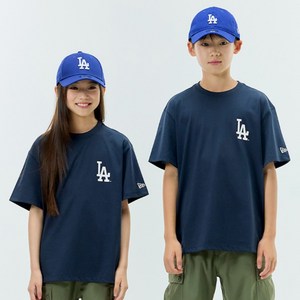 뉴에라 아동용 MLB 베이직 로고 반팔 티셔츠