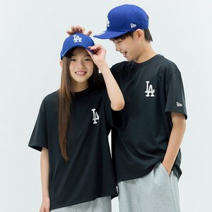 뉴에라 아동용 MLB 베이직 로고 반팔 티셔츠