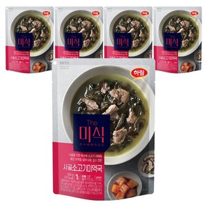더미식 사골 소고기 미역국, 350g, 5개