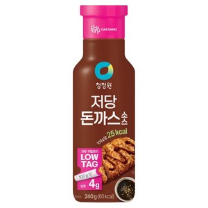 청정원 저당 돈까스 소스, 240g, 1개