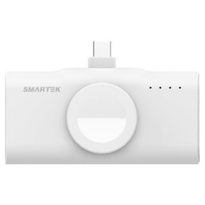 스마텍 2 IN 1 갤럭시 애플 워치충전 일체형 도킹 멀티 고속충전 미니 보조배터리 5000mAh C타입