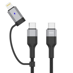 보바 3in1 PD 멀티 고속충전 케이블 60W