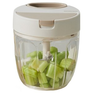 락앤락 리틀럽 멀티다지기 초퍼 900ml, 120 x 120 ..., 베이지, 1개