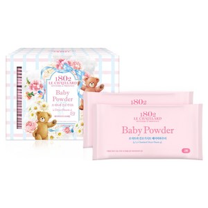 르샤트라1802 건조기 시트 섬유유연제 베이비파우더 본품, 60개입, 1개