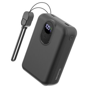 스마텍 PD 20W 고속 충전 LCD 키링 대용량 마그네틱 맥세이프 보조배터리 20000mah 멀티단자