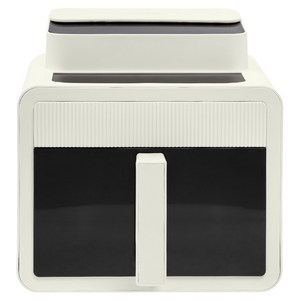 위즈웰 듀얼뷰 예약 저소음 대용량 가정용 에어프라이기 6L