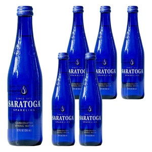 사라토가 탄산수, 355ml, 6개