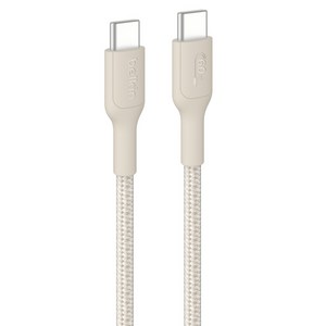 벨킨 C타입-C타입 60W 브레이디드 고속 충전 케이블 CAB024fq2MSD