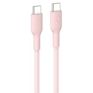 벨킨 C타입-C타입 60W 브레이디드 고속 충전 케이블 CAB024fq2MPK