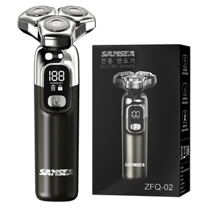 SAMSEA 자석 칼날 헤드 6방향 휴대용 2 in 1 8W 대출력 전기면도기