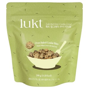 룩트 얼그레이 쿠키 시리얼, 200g, 1개