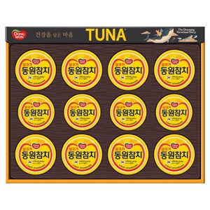 동원참치 선물세트 12C호 + 쇼핑백, 1세트