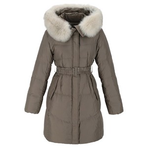 숲 여성용 벨트 덕다운 보온 점퍼 SABDO36