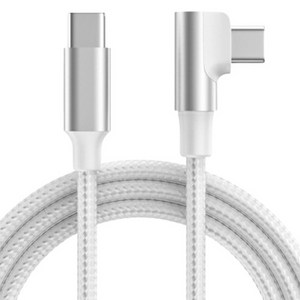 와이제이샵 C타입-C타입 90도 직각 60w 충전케이블