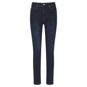 게스 여성용 D톤 캐시미어 기모 슬림 스트레이트 청바지 YO4D1180