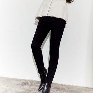 게스 여성용 기모 베이직 슬림 스키니 청바지 YO4D0193