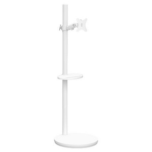 엣지월 삼성 M5 M7 lg 중소기업 모니터 호환 삼탠바이미 티비 스탠드 거치대 화이트