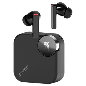 아이리버 TWS 팩트 ANC ENC 블루투스 무선이어폰 ITW-S7 블랙 6시간 방수가능